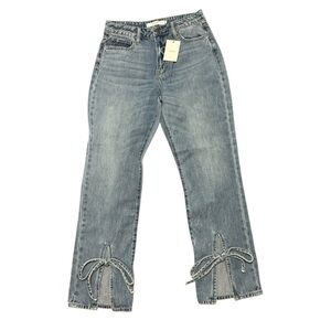 Hidden Jeans Tracey High Rise Straight Jeans Size 27 New